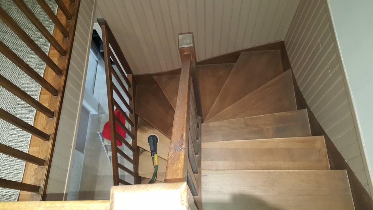 Vitrification d&#8217;un escalier a Staffefelden Kingersheim 2