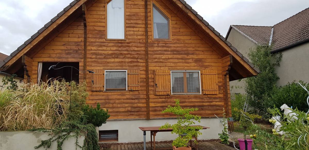 Rénovation d&#8217;un chalet en bois Uffoltz Gérardmer