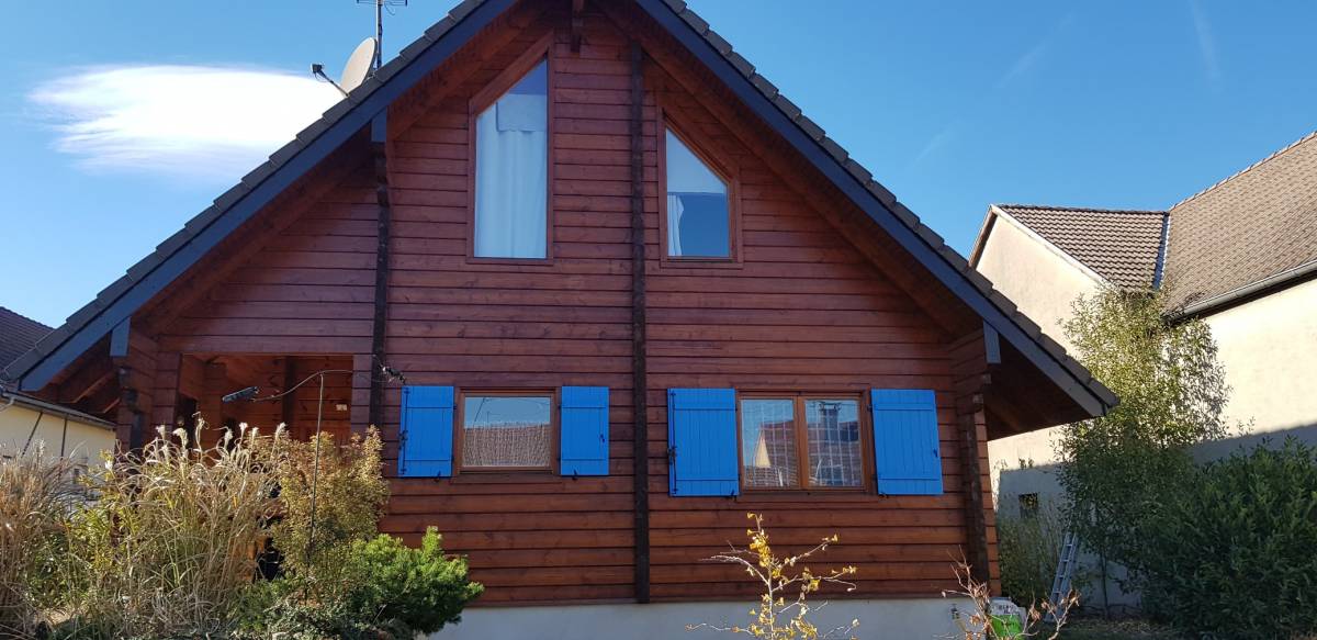 Rénovation d&#8217;un chalet en bois Uffoltz Mulhouse 6